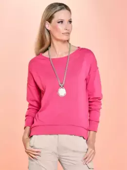 Heine вязаный свитер "Пуловер", розовый