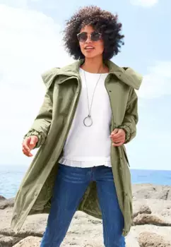 Heine зимнее пальто, хаки