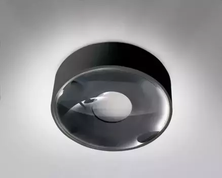 HEITRONIC Светодиодный потолочный светильник "Жирона" 10,7 см, Высота: 3,6 см, цвет anthrazit