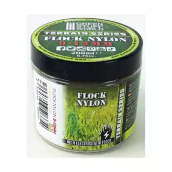 Хейфилд Грасс - 200мл, Terrain - Flock Nylon - 9-12mm (Green Stuff World)
