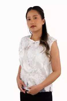 Хейли Топ BeReal, белый