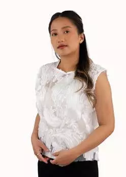 Хейли Уайт Топ BeReal, белый