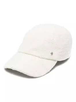 Helen Kaminski кепка из ткани букле с логотипом, серый