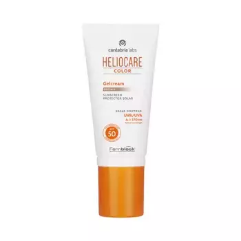 Heliocare Color Gelcream SPF 50 Коричневый солнцезащитный крем 50 мл Легко наносится