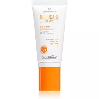 Heliocare Color, Тонирующий крем-гель SPF 50, Коричневый оттенок, 50 мл