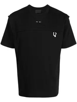 HELIOT EMIL футболка с логотипом, черный