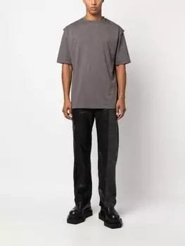 HELIOT EMIL многослойная футболка, серый