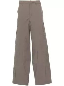 HELIOT EMIL прямые брюки с подкладкой, коричневый