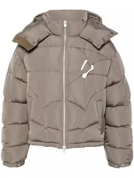 HELIOT EMIL пуховик Abstract, зеленый