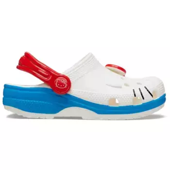 Hello Kitty IAM Classic Clog K Crocs Детские сабо, белый