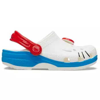 Hello Kitty IAM Классические сабо T Crocs Детские сабо, белый