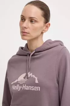 Helly Hansen NORD GRAPHIC толстовка, фиолетовый