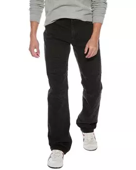 Helmut Lang Black Moto Worker Джинсы