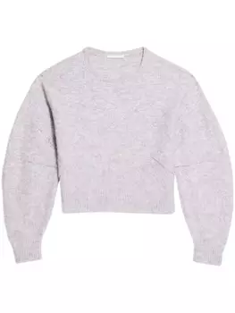 Helmut Lang джемпер Apex с матовой отделкой, серый