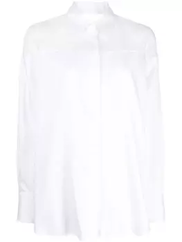 Helmut Lang поплиновая рубашка, белый