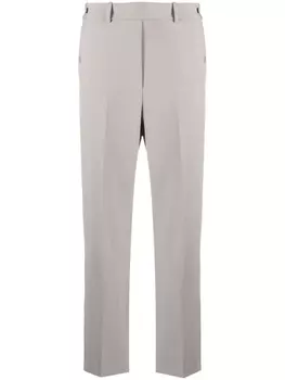Helmut Lang прямые брюки, серый