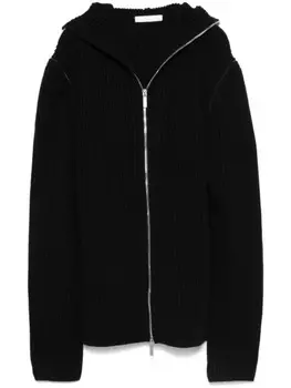 Helmut Lang трикотажное худи, черный