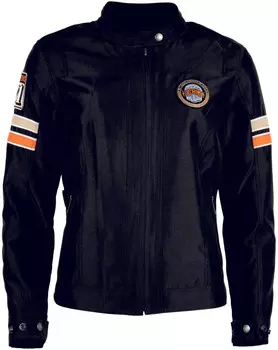 Helstons Grid Дамы Мотоцикл Текстильная куртка, черный