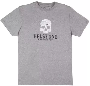 Футболка Helstons Skull, серый