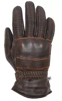 Helstons Toronado Водонепроницаемый мотоциклов перчатки, темно-коричневый