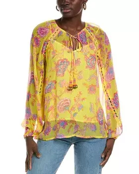 Хемант и Нандита Топ Hemant & Nandita, желтый