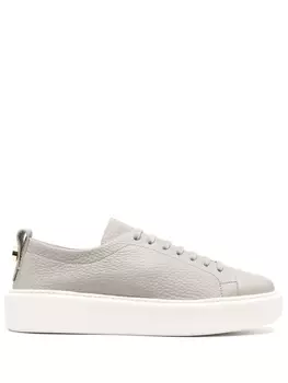 Henderson Baracco кеды из зернистой кожи, серый