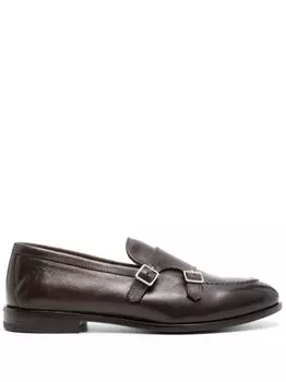Henderson Baracco лоферы с пряжками, коричневый