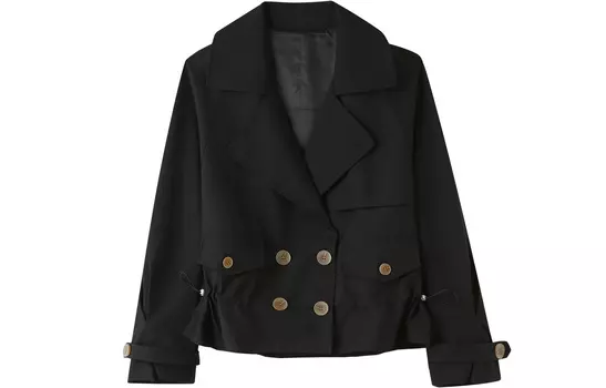 Hengyuanxiang Women Trench Coat, Белый