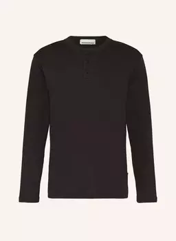 Хенли рубашка фаано Armedangels, черный