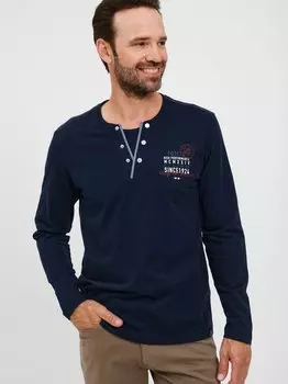 Хенли рубашка fqrolf Fq1924, синий