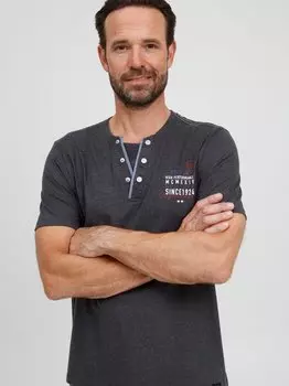 Хенли рубашка fqrudolf Fq1924, серый