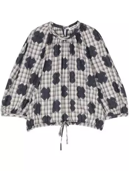 Henrik Vibskov блузка Gambit, синий