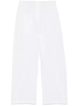 Henrik Vibskov брюки Split, белый