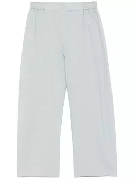 Henrik Vibskov брюки Split, зеленый