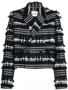 Henrik Vibskov двубортный блейзер Express, синий