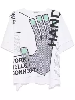 Henrik Vibskov футболка Knuckle, белый