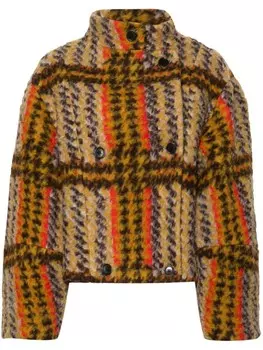 Henrik Vibskov куртка Moonlight в клетку, желтый