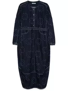 Henrik Vibskov платье макси Gloom, синий