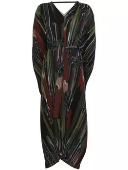 Henrik Vibskov платье макси Knight Pliss, зеленый