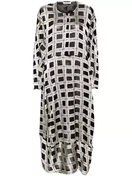 Henrik Vibskov платье миди Dimness, серый