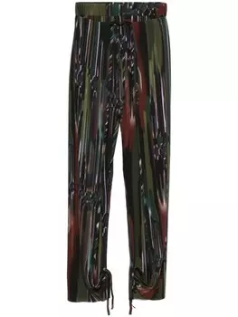 Henrik Vibskov рыцарские брюки, зеленый