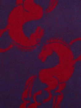 Henrik Vibskov шарф Shrimp Horse, фиолетовый