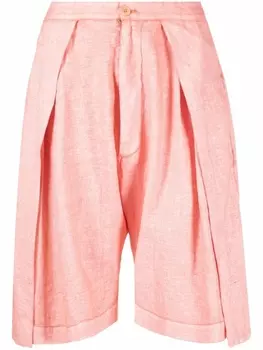 Henrik Vibskov шорты со складками, красный