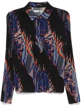 Henrik Vibskov Силуэтная рубашка, синий