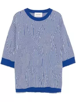 Henrik Vibskov свитер Hands, синий