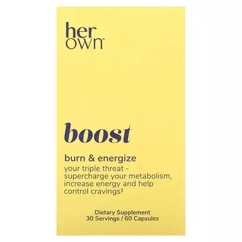 Her Own Boost сжигание и заряд энергии 60 капсул