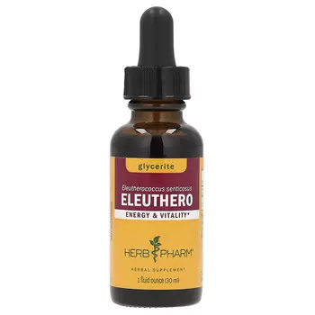 Herb Pharm, Элеутерококк, глицерит, 30 мл (1 жидк. унция)