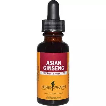 Herb Pharm Женьшень 1 жидкая унция (30 мл)