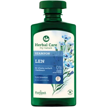 Herbal Care Len шампунь для волос, 330 мл