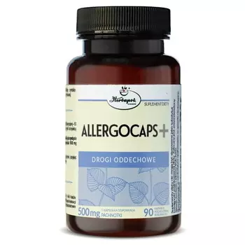 Herbapol Allergocaps+, БАД, 90 капсул